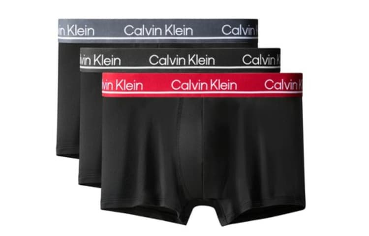 Трусы Calvin Klein Logo Boxer Briefs 3-Pack Black - изображение 1