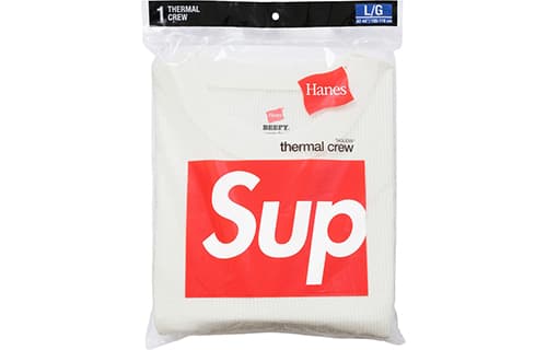 Трусы Supreme Hanes Thermal Crew Natural - изображение 2
