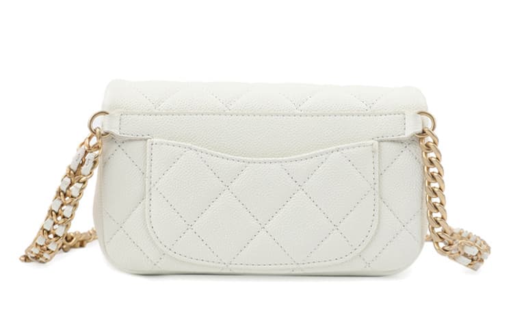Сумка через плечо Chanel 22P White - изображение 3