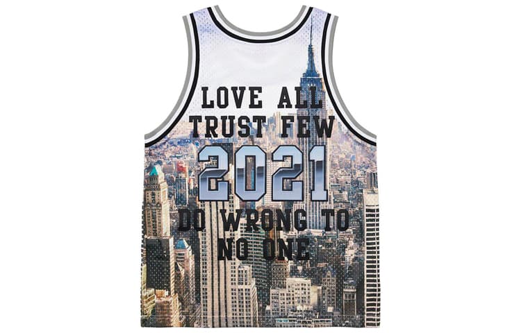 Баскетбольная майка Supreme x Mitchell & Ness Basketball Jersey - изображение 2