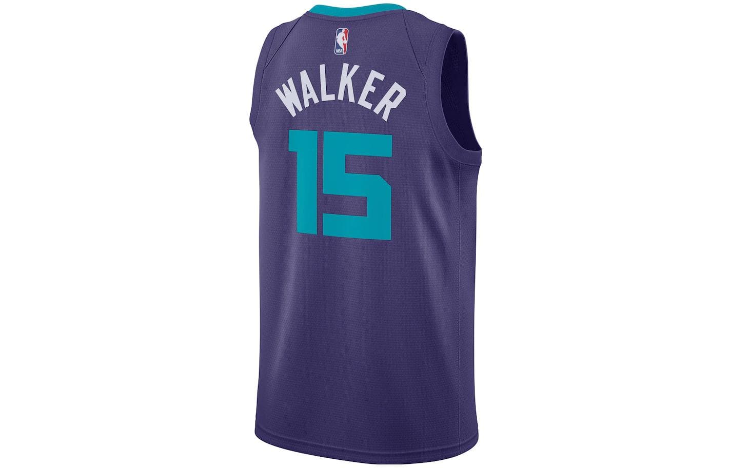 Баскетбольная майка Jordan NBA Statement Edition Kemba Walker 15 Purple - изображение 2