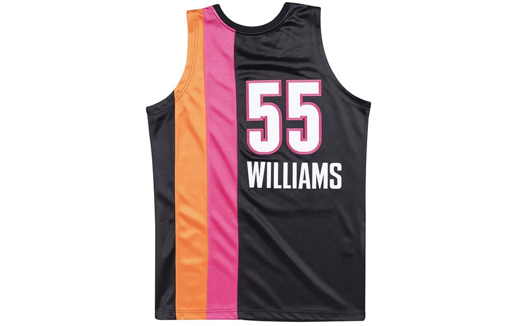 Баскетбольная майка Mitchell & Ness NBA Jason Williams Heat 55 Black - изображение 2
