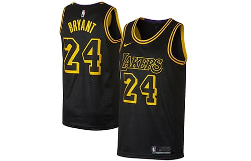 Баскетбольная майка Nike NBA Lakers City Edition SW - изображение 2