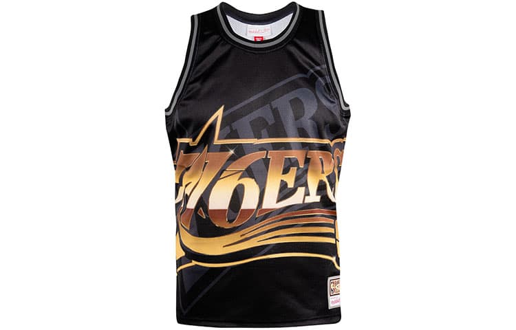Баскетбольная майка Mitchell Ness Logo 76 - изображение 3