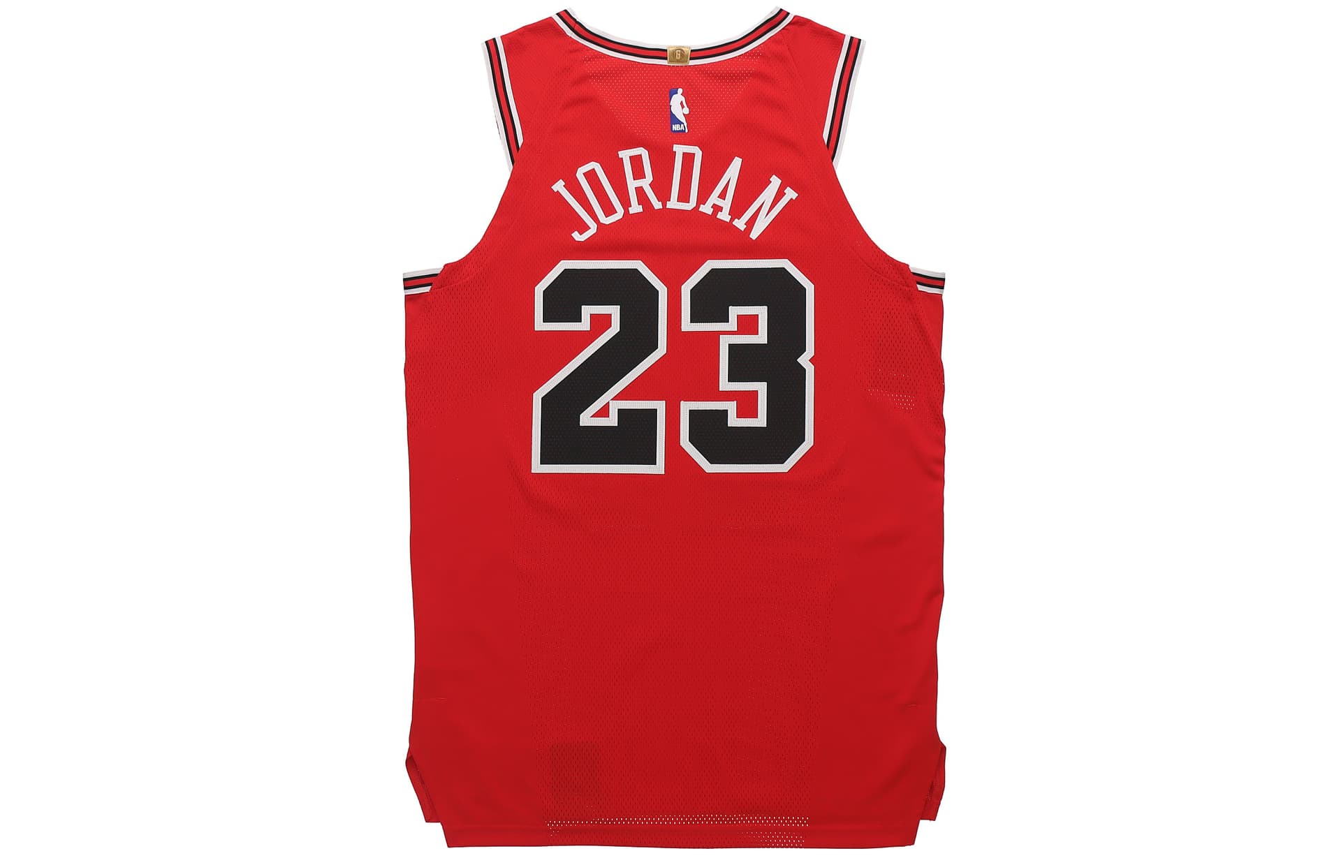 Баскетбольная майка Jordan NBA Icon Edition Authentic Jersey Chicago Bulls Red - изображение 3