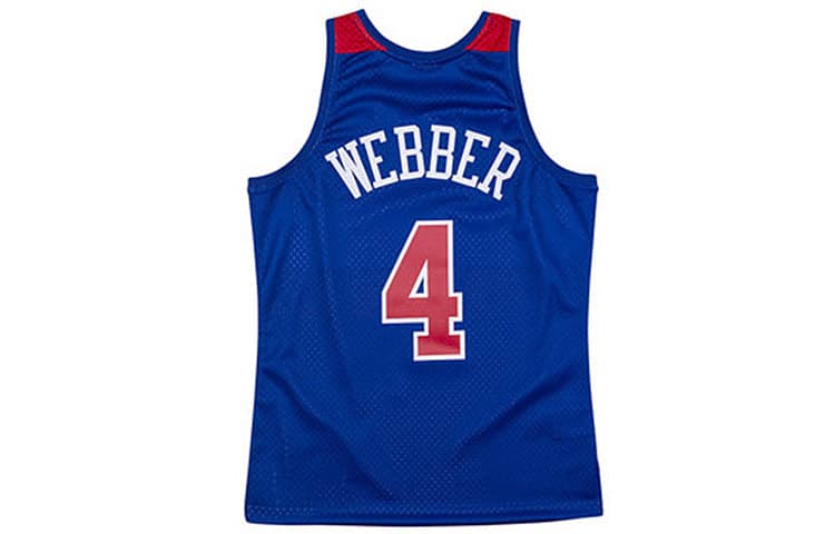 Баскетбольная майка Mitchell Ness SW 1996-97 4 - изображение 2