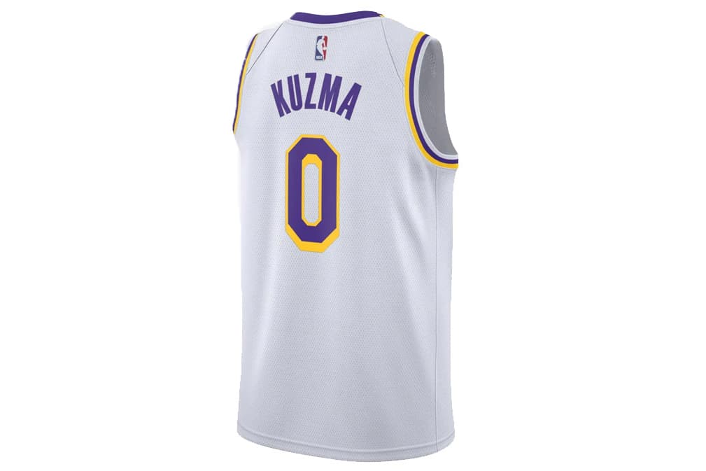 Баскетбольная майка Nike NBA Los Angeles Lakers Kuzma 0 Jersey - изображение 2