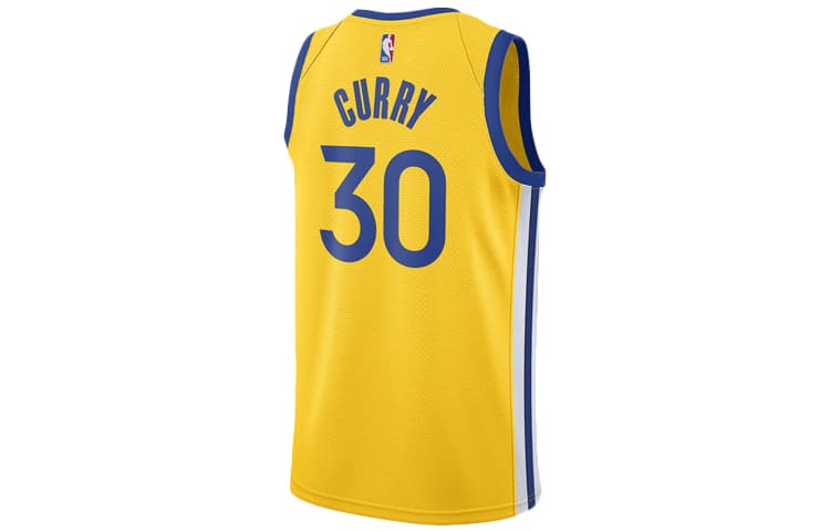 Баскетбольная майка Nike NBA Swingman Jersey Golden State Warriors Curry Yellow - изображение 2