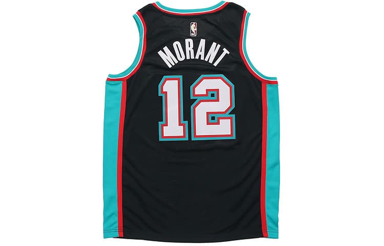 Баскетбольная майка Nike NBA Memphis Grizzlies Ja Morant 2020-21 Jersey Black - изображение 2