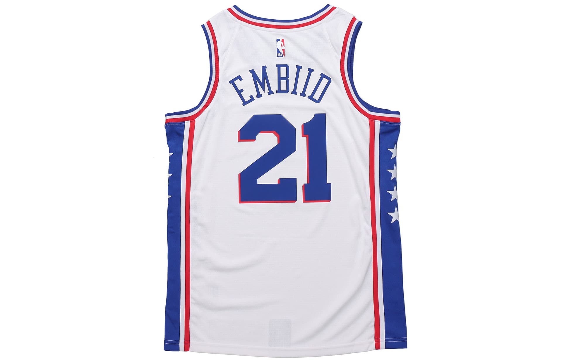 Баскетбольная майка Nike NBA Jersey Embiid 21 Home White - изображение 2