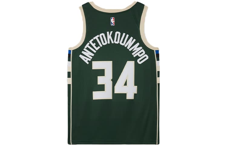 Баскетбольная майка Nike NBA Giannis Antetokounmpo 34 Jersey Green - изображение 2