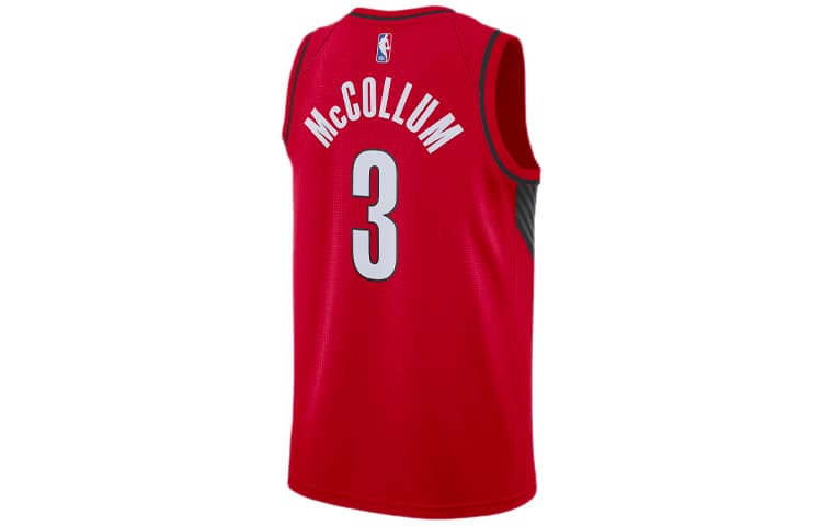Баскетбольная майка Jordan NBA McCollum 3 Jersey Red - изображение 2