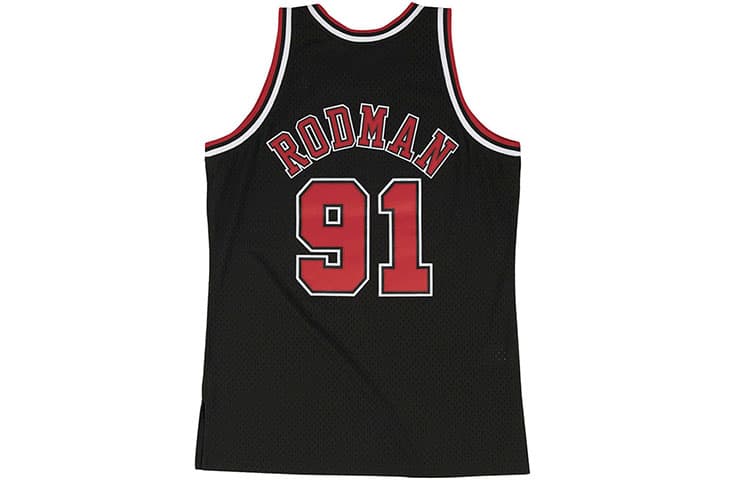 Баскетбольная майка Mitchell Ness NBA SW 1997-98 91 - изображение 2