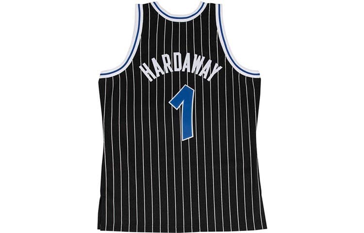 Баскетбольная майка Mitchell & Ness NBA 1994-95 Orlando Magic Black Penny Hardaway - изображение 2