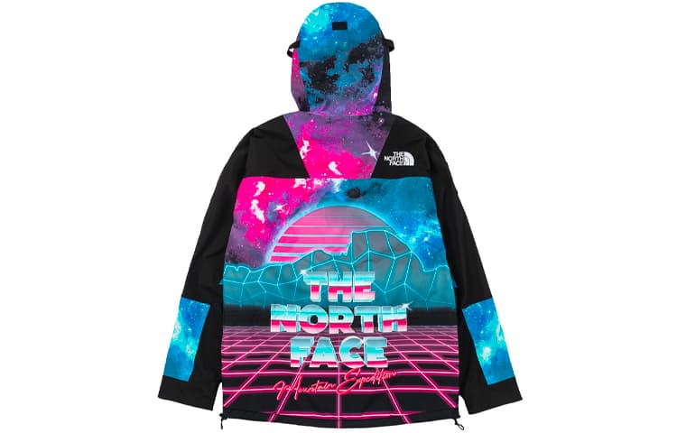 Демисезонная куртка The North Face x Invincible Mountain Light Jacket Metaverse Neon - изображение 2