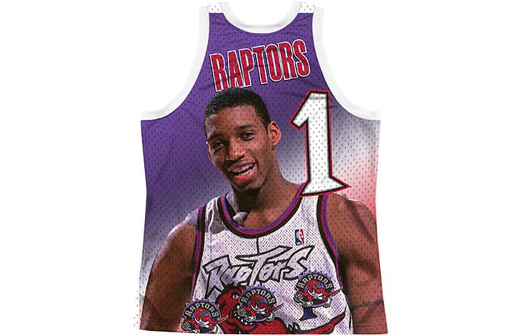 Баскетбольная майка Mitchell & Ness NBA Raptors McGrady 1 Jersey - изображение 2