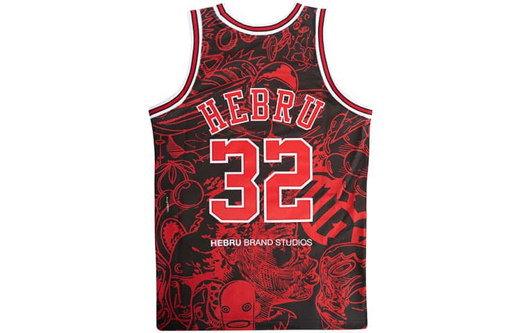 Баскетбольная майка Mitchell Ness NBA x Hebru Brantley 95-96 32 - изображение 2