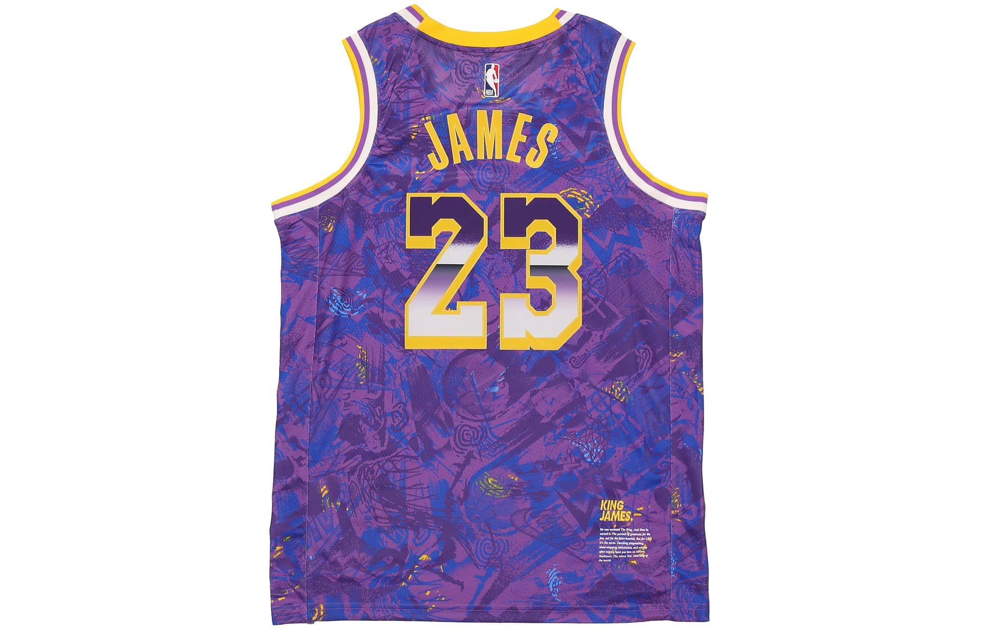 Баскетбольная майка Nike NBA James 23 Jersey - изображение 2