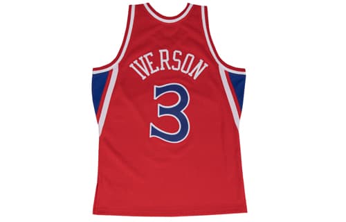 Баскетбольная майка Mitchell Ness NBA SW 96-97 76 3 - изображение 2