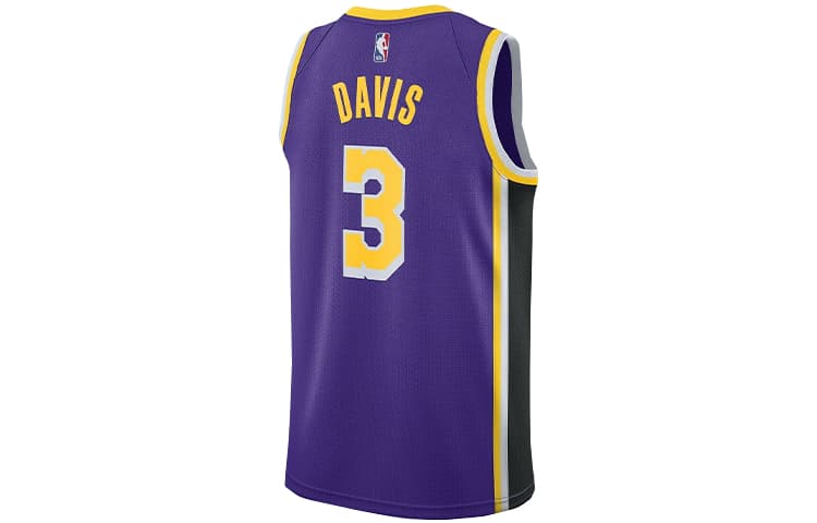 Баскетбольная майка Jordan NBA Anthony Davis 3 Lakers Jersey Purple - изображение 2