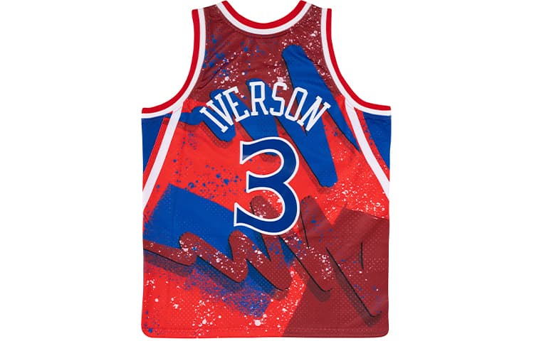 Баскетбольная майка Mitchell Ness NBA SW 76 3 - изображение 2