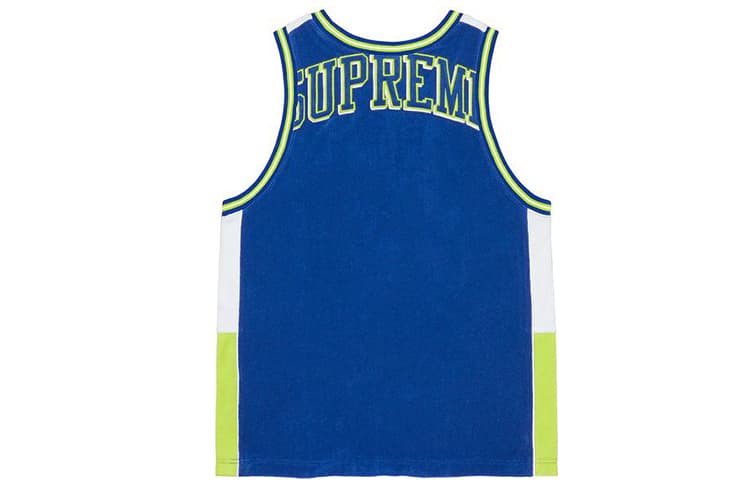 Баскетбольная майка Supreme Terry Basketball Jersey - изображение 2
