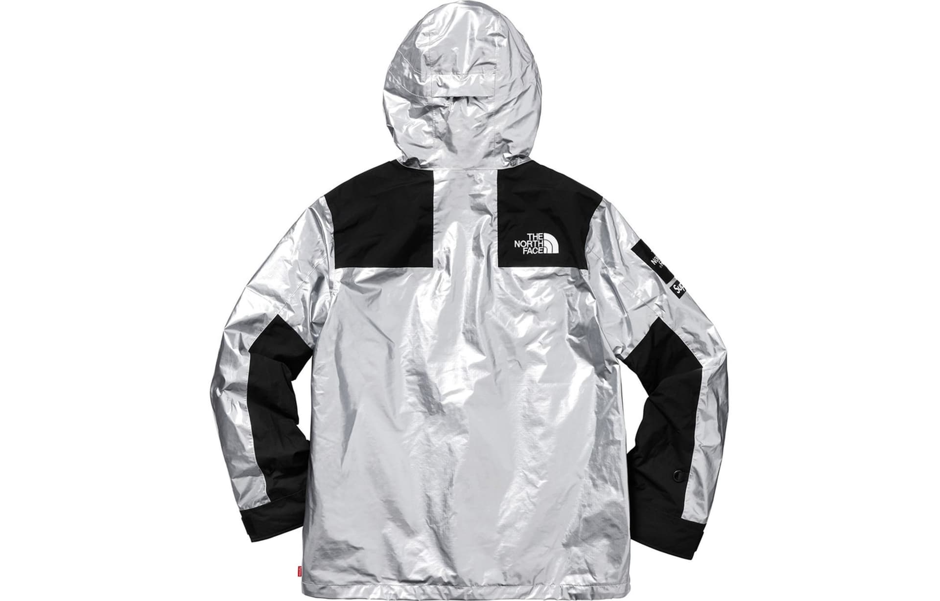 Демисезонная куртка Supreme x The North Face Metallic Jacket Silver - изображение 2