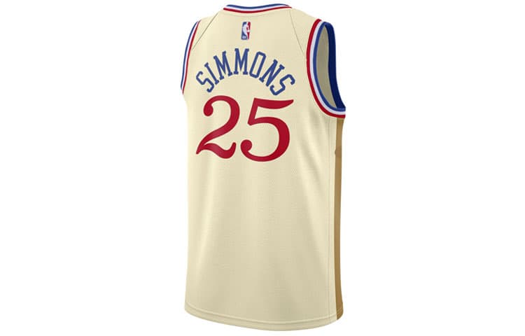 Баскетбольная майка Nike NBA SW 19-20 76 25 - изображение 2
