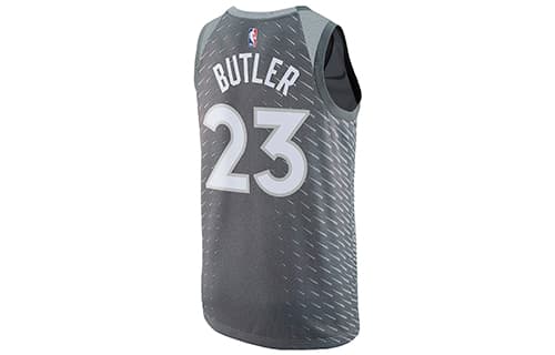 Баскетбольная майка Nike NBA Jimmy Butler City Edition Swingman Jersey Silver - изображение 2