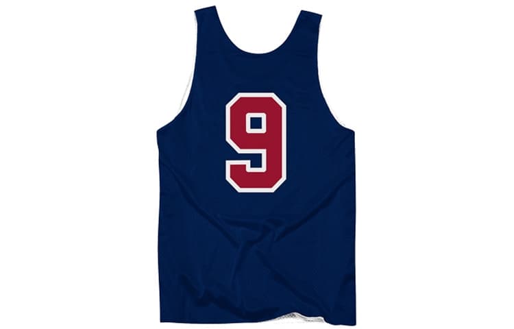 Баскетбольная майка Mitchell & Ness NBA Authentic Jersey 1992 Dream Team Jordan Navy - изображение 2