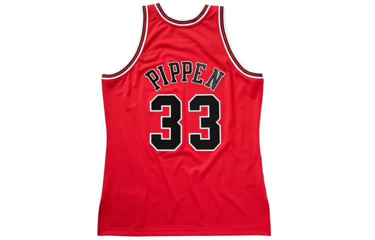 Баскетбольная майка Mitchell Ness NBA AU 97-98 33 - изображение 2