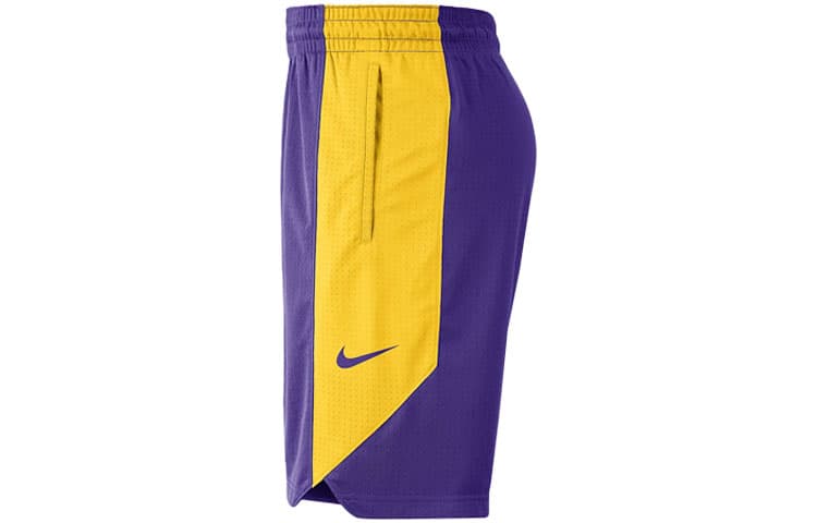 Баскетбольные шорты Nike NBA Los Angeles Lakers Shorts - изображение 3