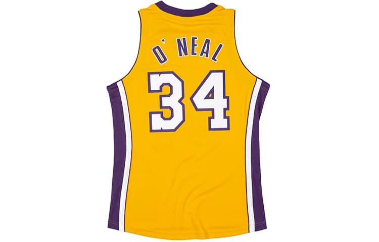 Баскетбольная майка Mitchell & Ness Shaquille O'Neal Lakers Jersey - изображение 2
