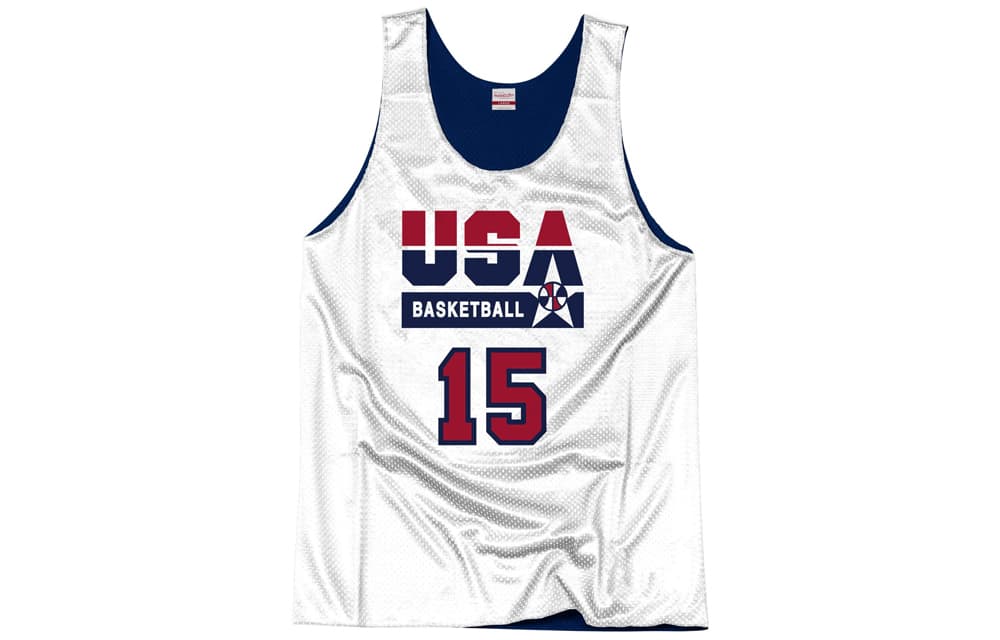 Баскетбольная майка Mitchell & Ness Dream Team 1992 Blue - изображение 3