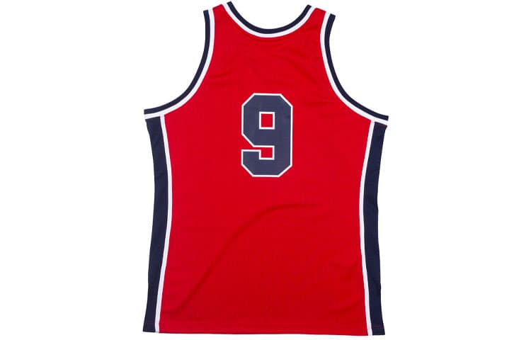 Баскетбольная майка Mitchell Ness NBA AU USA 9 - изображение 2