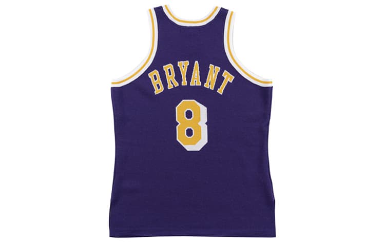 Баскетбольная майка Mitchell & Ness x CLOT Lakers Kobe Bryant Jersey Purple - изображение 2