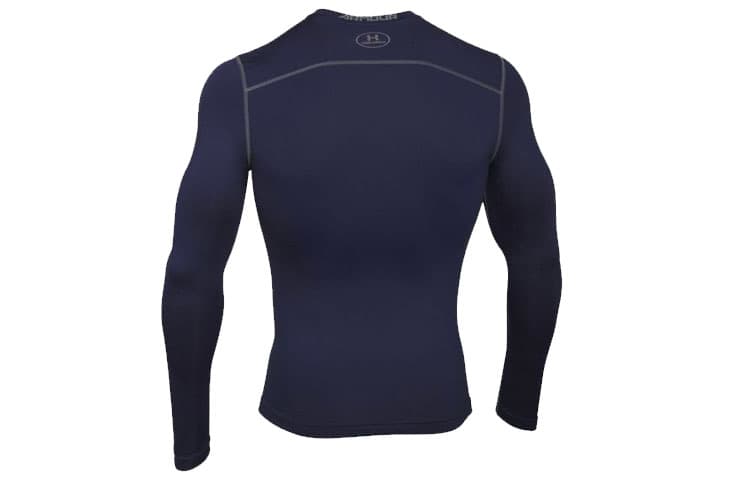 Спортивный костюм Under Armour HeatGear Compression Shirt Navy - изображение 2
