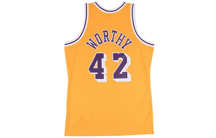 Баскетбольная майка Mitchell Ness NBA SW 84-85 42 - изображение 2