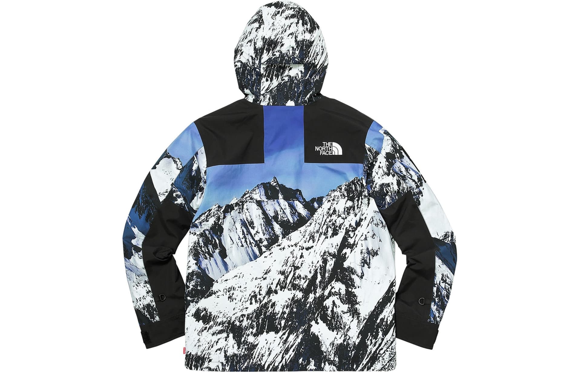 Демисезонная куртка Supreme x The North Face Mountain Parka Blue - изображение 2