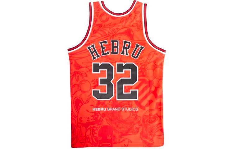 Баскетбольная майка Mitchell Ness NBA x Hebru Brantley 95-96 32 - изображение 2