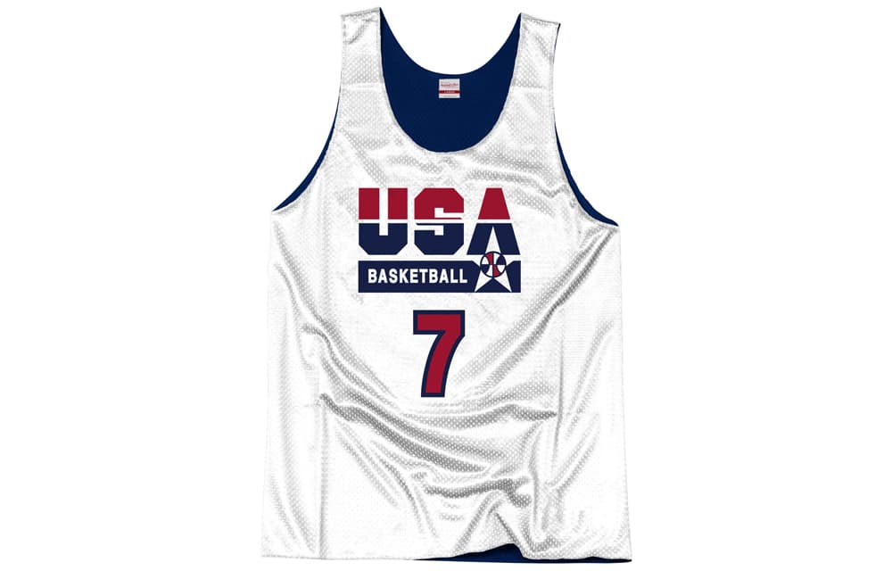 Баскетбольная майка Mitchell Ness AU 1992 - изображение 3
