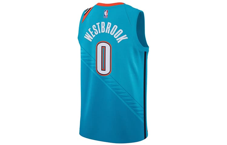 Баскетбольная майка Nike NBA Jersey 18-19 Russell Westbrook 0 SW - изображение 2