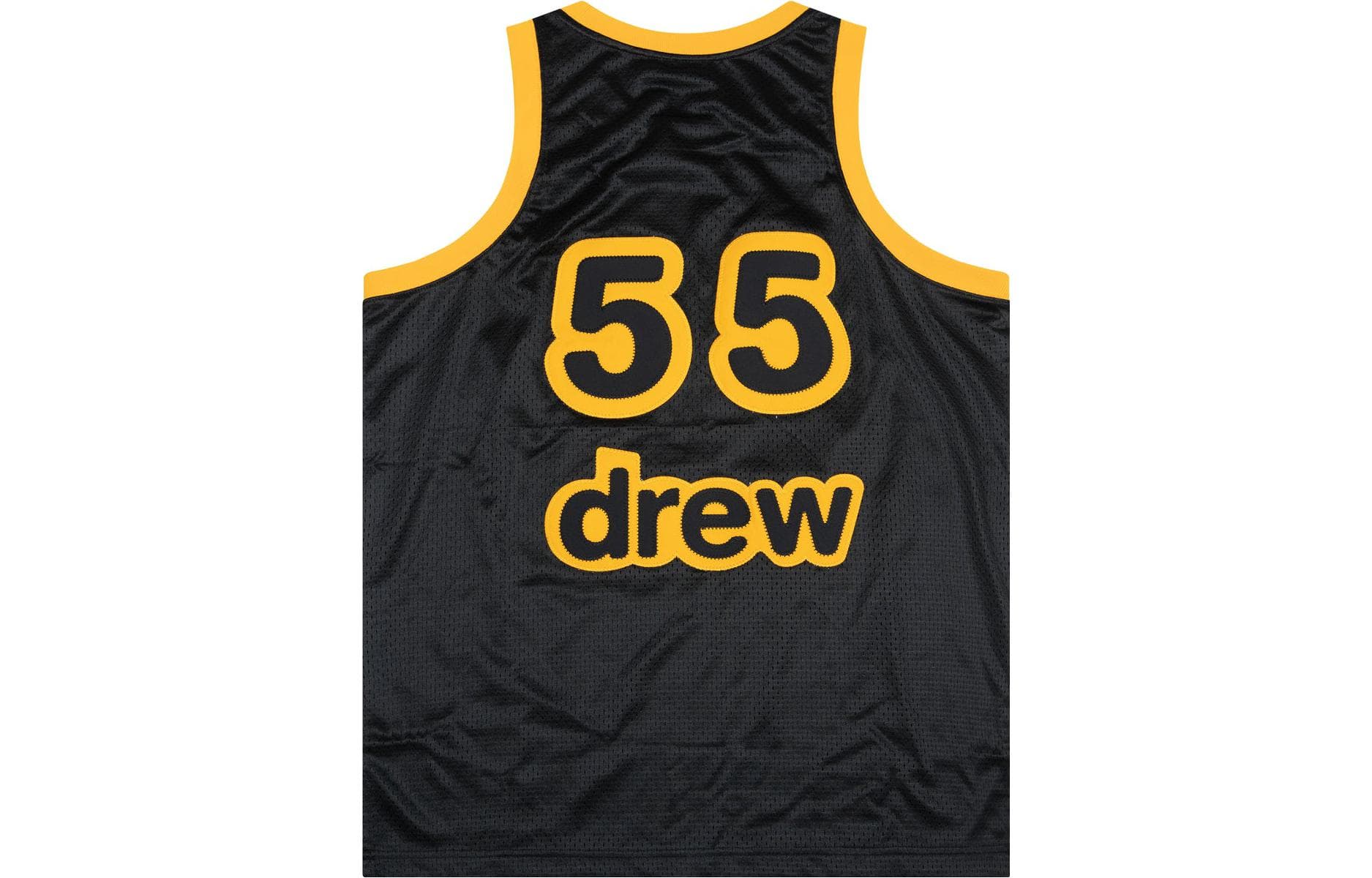 Баскетбольная майка Drew House SS22 Mesh-mascot-basketball-jersey-black - изображение 2