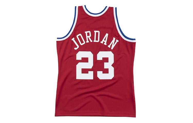 Баскетбольная майка Mitchell Ness NBA AU 1989 23 - изображение 2