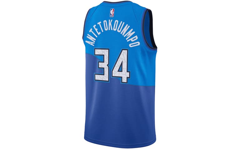 Баскетбольная майка Nike NBA SW 20-21 34 - изображение 2