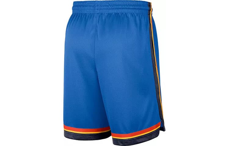 Баскетбольные шорты Nike NBA Thunder Fan Shorts Blue - изображение 2