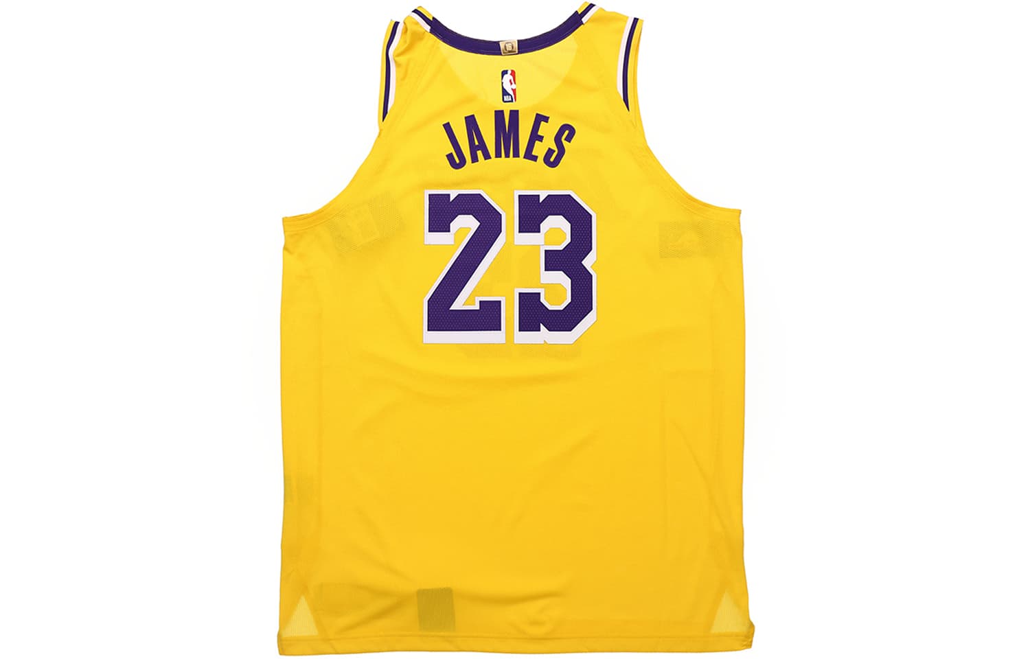 Баскетбольная майка Nike LeBron James Connected Jersey Yellow - изображение 2
