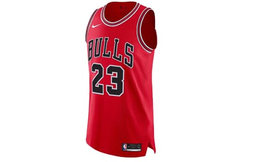 Баскетбольная майка Jordan NBA Icon Edition Authentic Jersey Chicago Bulls Red - изображение 2
