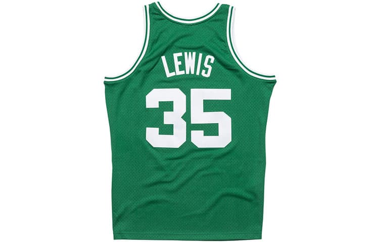 Баскетбольная майка Mitchell Ness NBA SW 1987-88 35 - изображение 2