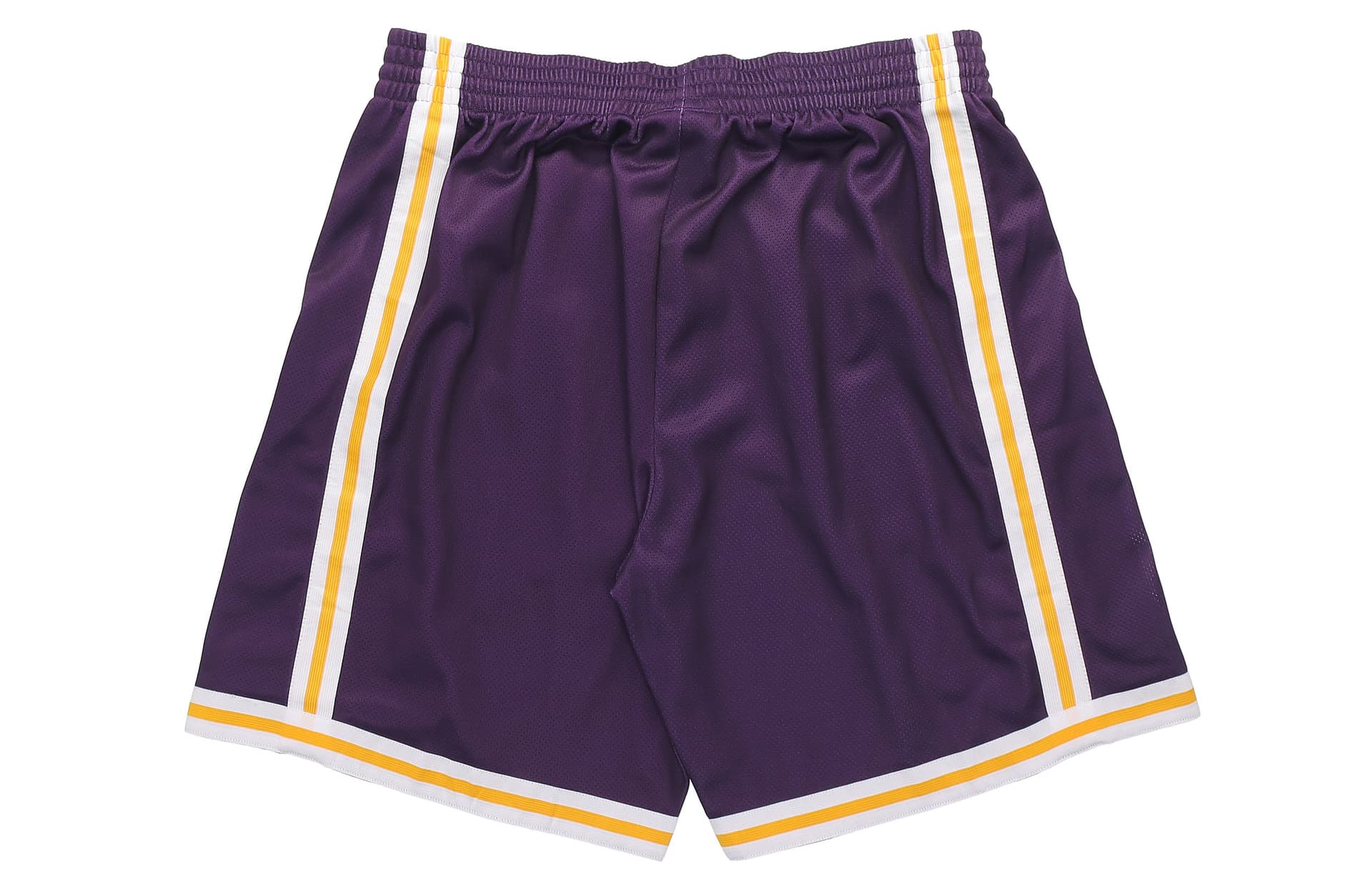 Баскетбольные шорты Mitchell & Ness Big Face Lakers 96-97 Retro Basketball Pants Purple - изображение 2